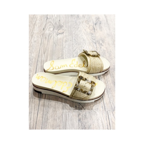 Sam Edelman Ariane Slide Sandals Size 9 EUC - Picture 3 of 9